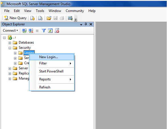 MSSQL User creation